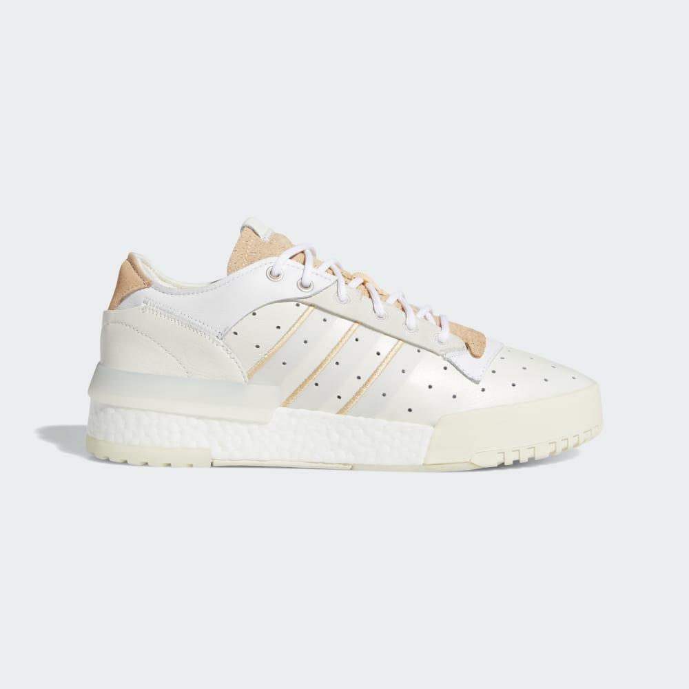 Adidas Women's Rivalry RM Low Originals Shoes White/Orange Ireland EE6378